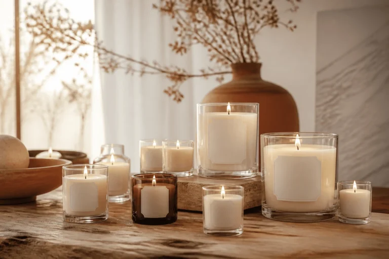 Développer une gamme de bougies : comment l'étiquetage structure votre identité de marque
