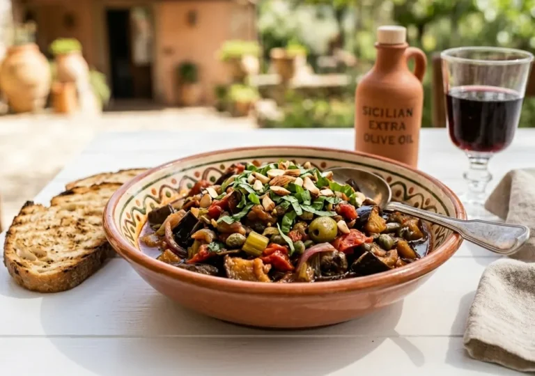 caponata sicilienne de ma grand-mère