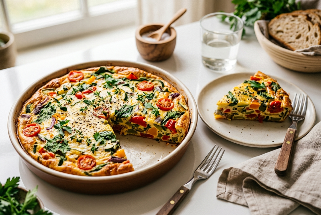 quiche aux legume sans pate