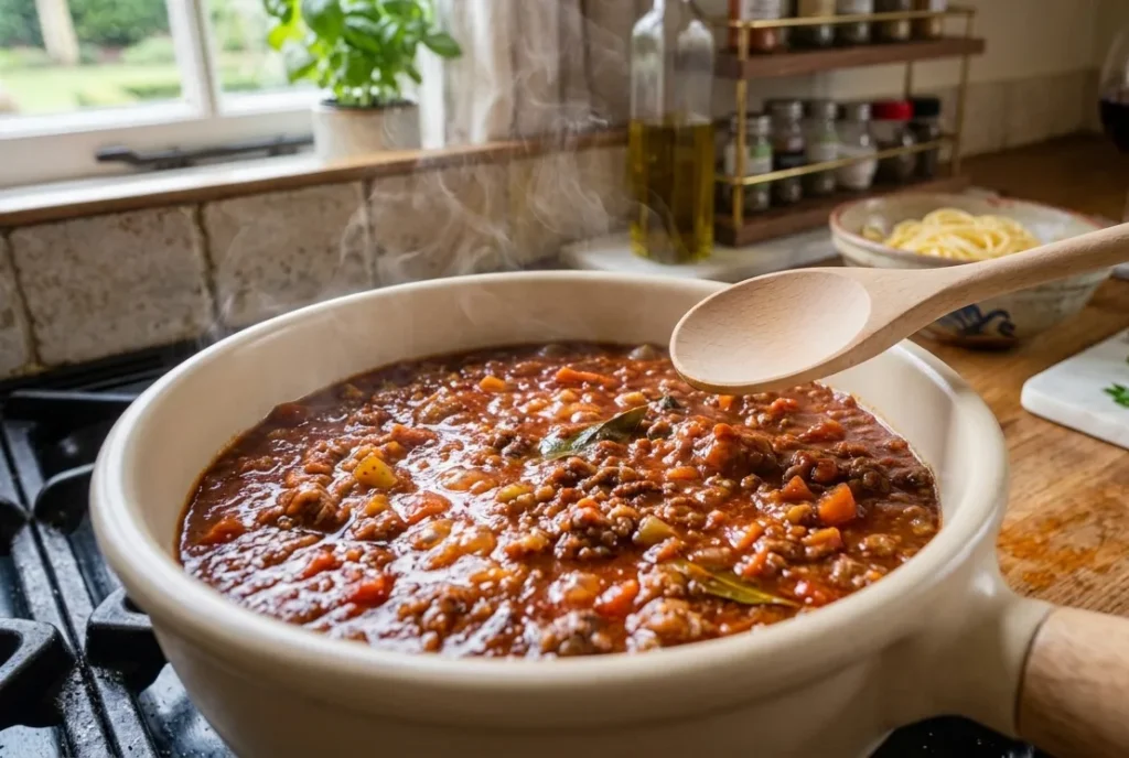 sauce bolognaise façon grand-mère